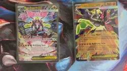Pokemon Mega Zygarde ex 120/088 SIR and 047/088 NM - Image 1