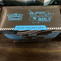 Pokemon TCG Scarlet & Violet Black Bolt Elite Trainer Box SEALED ETB - Image 2
