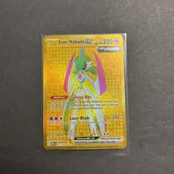 Iron Valiant ex 261/182 Hyper Rare Paradox Rift Pokemon - QTY - Image 1