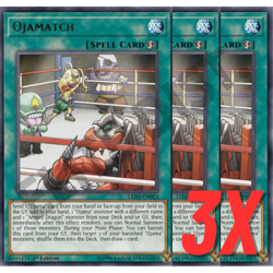 Yugioh Ojamatch (LED2-EN023) 1st Edition RARE (NEAR MINT) (3X) - Image 1