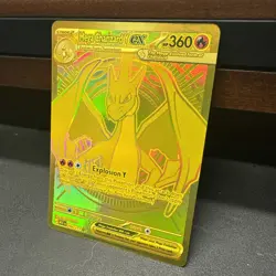 Pokemon TCG Ascended Heroes Mega Charizard Y EX Gold Hyper Rare 294/217 - Image 3