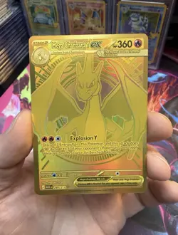 Pokemon TCG Ascended Heroes Mega Charizard Y EX Gold Hyper Rare 294/217 - Image 1
