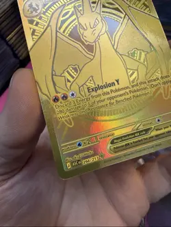 Pokemon TCG Ascended Heroes Mega Charizard Y EX Gold Hyper Rare 294/217 - Image 2