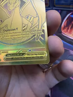 Pokemon TCG Ascended Heroes Mega Charizard Y EX Gold Hyper Rare 294/217 - Image 3