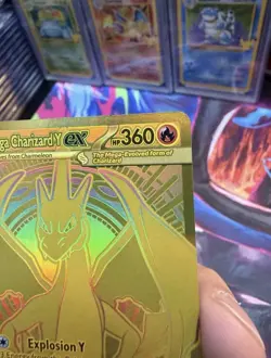 Pokemon TCG Ascended Heroes Mega Charizard Y EX Gold Hyper Rare 294/217 - Image 4
