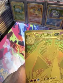 Pokemon TCG Ascended Heroes Mega Charizard Y EX Gold Hyper Rare 294/217 - Image 5