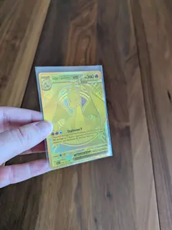 Mega Charizard Y EX 294/217 Gold Hyper Rare - Ascended Heroes Pokemon TCG NM - Image 1