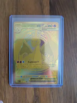 Mega Charizard Y EX 294/217 Gold Hyper Rare - Ascended Heroes Pokemon TCG NM - Image 3