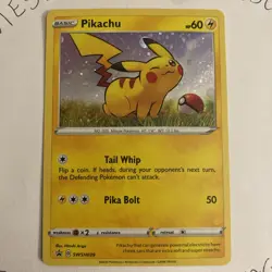 Pikachu SWSH039 General Mills Special Ultra Rare Holo Promo Pokemon Card - Image 2
