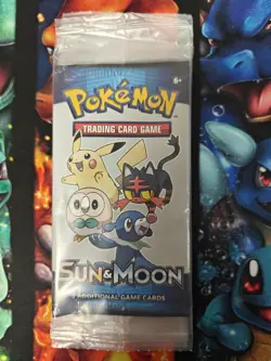 Pokemon Sun & Moon 3 Card Booster Pack General Mills Cereal Promo Pack - Image 1