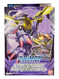 Digimon Card Game Wolf of Friendship Starter Deck (EN) - Image 1