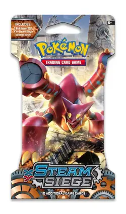 Pokemon XY Steam Siege STS Pack Of 10 Cards In Paper Sleeve (EN) - Image 1