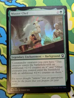 Master Chef - CLB - 241/361 - MTG - TCG Card - FOIL - Image 1