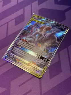 Pokemon TCG Mewtwo & Mew GX SM191 Sm Holo - Image 2