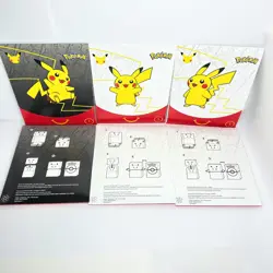 6x Lot of Pokemon 25th Anniversary McDonald's 2021 Promo Booster Packs Set #1 - Image 2