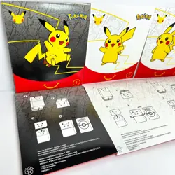 6x Lot of Pokemon 25th Anniversary McDonald's 2021 Promo Booster Packs Set #1 - Image 4
