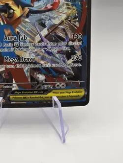 Pokemon TCG Mega Lucario ex Special Illustration Rare Holo Me01 179/132 English… - Image 3