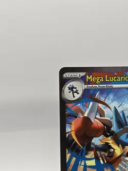 Pokemon TCG Mega Lucario ex Special Illustration Rare Holo Me01 179/132 English… - Image 5