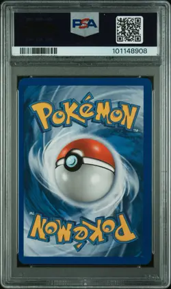 Larvitar 61/115 Reverse Holo Unseen Forces Pokemon Card PSA 8 - Image 2