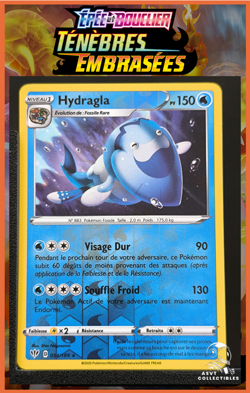 Carte Pokemon Hydragla 054/189 Rare Reverse EB03 Tenebres Embrasees FR - Image 1