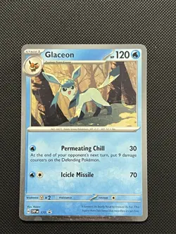 Pokemon Prismatic Evolutions - Glaceon - SVP 171 - Cosmos Holo Promo - M/NM - Image 2