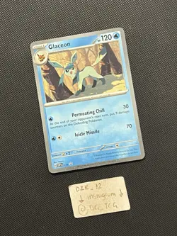 Pokemon Prismatic Evolutions - Glaceon - SVP 171 - Cosmos Holo Promo - M/NM - Image 3