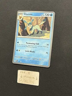 Pokemon Prismatic Evolutions - Glaceon - SVP 171 - Cosmos Holo Promo - M/NM - Image 4