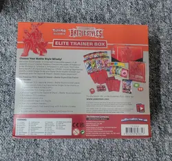 NEW & SEALED SW&SH 5 BATTLE STYLES ELITE TRAINER BOX ETB RED POKEMON TCG - Image 3