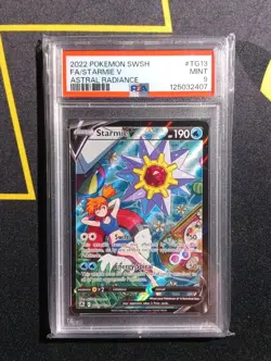 Pokemon Starmie V TG13/TG30 Astral Radiance PSA 9 - Image 1
