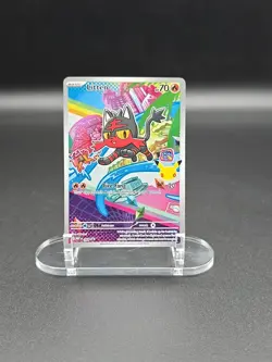 Litten MEP 044 - First Partner Illustration Rare Promo 30th Anniversary #2 - Image 1