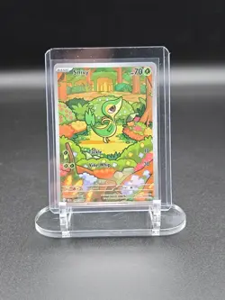 Snivy 087/086 Illustration Rare SV: Black Bolt - English Pokemon TCG NM - Image 1