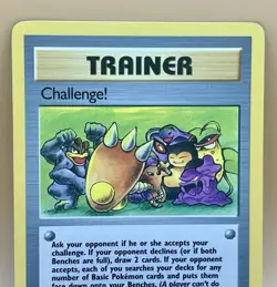 Challenge! 74/82 – Team Rocket - LP - WOTC 2000 Vintage Pokemon TCG - Image 2