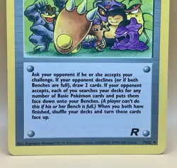 Challenge! 74/82 – Team Rocket - LP - WOTC 2000 Vintage Pokemon TCG - Image 3