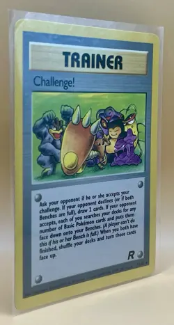 Challenge! 74/82 – Team Rocket - LP - WOTC 2000 Vintage Pokemon TCG - Image 5