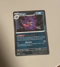 Gengar 050/088 Rare Perfect Order Pokemon Reverse Holo Near Mint - Image 1