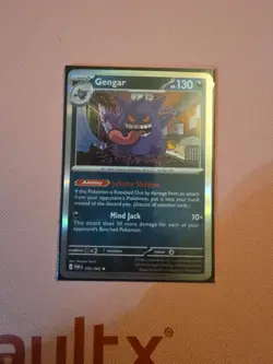 Gengar Holo Rare Card Perfect Order 050/088 Pokemon Card - Image 1
