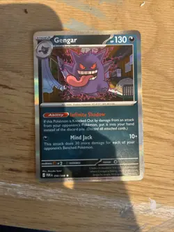 Pokemon TCG Perfect Order Gengar 050 /088 Holo Rare Card - Image 1