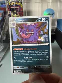 Gengar 050/088 Rare Reverse Holo Perfect Order Pokemon Card NM - Image 4