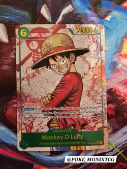 MONKEY.D.LUFFY 118 PARALLEL CARRYING ON HIS WILL OP13 NM - Image 1