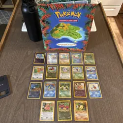 Pokemon TCG SOUTHERN ISLANDS 1-18 COMPLETE SET WITH BINDER - Image 1