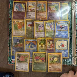 Pokemon TCG SOUTHERN ISLANDS 1-18 COMPLETE SET WITH BINDER - Image 2