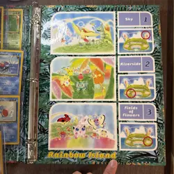 Pokemon TCG SOUTHERN ISLANDS 1-18 COMPLETE SET WITH BINDER - Image 3