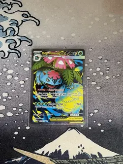 Pokemon Mega Venusaur EX Holo Card 155/132 Me01: Mega Evolution - Image 1