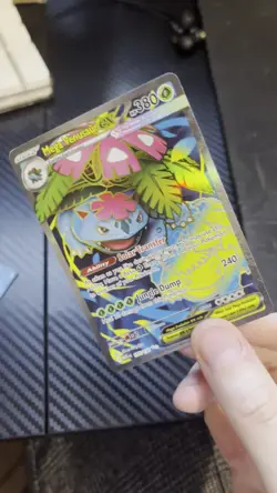 Pokemon Mega Venusaur EX Holo Card 155/132 Me01: Mega Evolution - Image 2