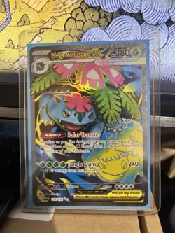 Pokemon Mega Venusaur EX Holo Card 155/132 Me01: Mega Evolution - Image 5