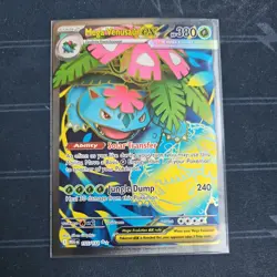 Pokemon Mega Venusaur EX Holo Card 155/132 Me01: Mega Evolution - Image 1