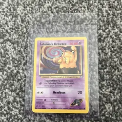 Pokemon TCG Sabrina's Drowzee Gym Challenge Card 92/132, Regular - Image 1