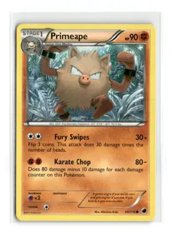 Primeape - #60/116 - Pokemon TCG Card-LP - Image 1