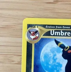 Pokemon Umbreon Neo Discovery Holo TCG Card 13/75 NM- Grail + Swirl 🌀 - Image 3