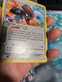 Ledian (Reverse Holo) 18/101 EX Dragon Frontiers (LP-) Pokemon TCG - Image 5